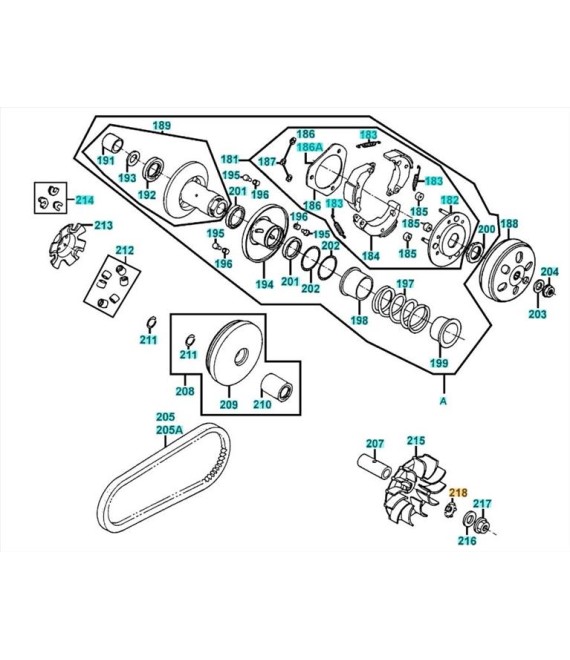 ΓΡΑΝΑΖΙ ΜΑΝΙΒΕΛΑΣ-ΑΣΦΑΛ. KYMCO MOVIE/PEOPLE SPARE PARTS ΓΡΑΝΑΖΙ ΜΑΝΙΒΕΛΑΣ-ΑΣΦΑΛ. KYMCO MOVIE/PEOPLE