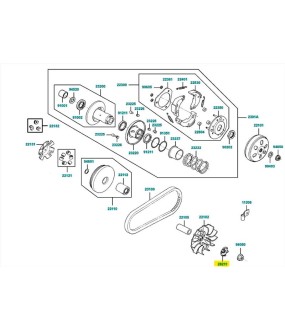 ΓΡΑΝΑΖΙ ΜΑΝΙΒ-ΑΣΦΑΛΕΙΑ KYMCO MXU 150