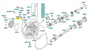 ΓΡΑΝΑΖΙ ΚΟΝΤΕΡ ΚΑΤΩ KYMCO MXU 300R
