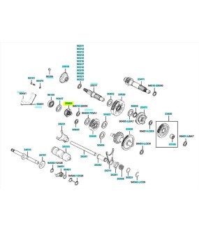 ΓΡΑΝΑΖΙ ΑΛΛΑΓΗΣ ΕΜΠΡΟΣ KYMCO MXU 300