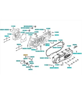 ΓΡΑΝΑΖΙ ΜΑΝΙΒ.ΔΙΠΛΟ ΚΟΜΠΛΕ KYMCO AGILITY/SUPER 8 125 ΑΝΤΑΛΛΑΚΤΙΚΑ