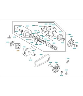 ΔΑΚΤΥΛΙΔΙΑ ΒΑΡ.(SΕΤ/6) KYMCO MXU/MXER/DINK/ BET&WIN