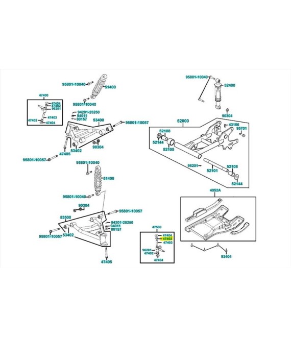 ΔΑΚΤΥΛΙΔΙ ΑΚΡΑΞΟΝΙΟΥ KYMCO MXU 50/150 SPARE PARTS ΔΑΚΤΥΛΙΔΙ ΑΚΡΑΞΟΝΙΟΥ KYMCO MXU 50/150