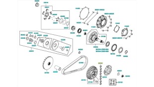 ΜΠΙΛΙΕΣ ΒΑΡΙΑΤΟΡ ΣΕΤ 8 ΤΕΜ. KYMCO 30x16 15.2gr