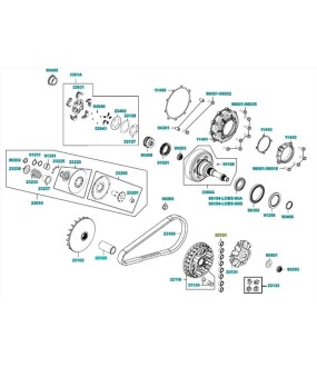 ΜΠΙΛΙΕΣ ΒΑΡΙΑΤΟΡ ΣΕΤ 8 ΤΕΜ. KYMCO 30x16 15.2gr ΑΝΤΑΛΛΑΚΤΙΚΑ