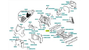 ΔΑΠΕΔΟ ΕΜΠΡΟΣΘΙΟ ΔΕΞΙΟ ΚΟΚΚΙΝΟ KYMCO PEOPLE S ΑΝΤΑΛΛΑΚΤΙΚΑ