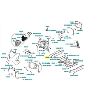 ΔΑΠΕΔΟ ΕΜΠΡΟΣΘΙΟ ΔΕΞΙΟ ΚΟΚΚΙΝΟ KYMCO PEOPLE S ΑΝΤΑΛΛΑΚΤΙΚΑ