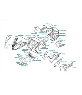 ΔΑΠΕΔΟ ΑΡΙΣΤΕΡΟ ΜΑΥΡΟ KYMCO XCITING R ΑΝΤΑΛΛΑΚΤΙΚΑ