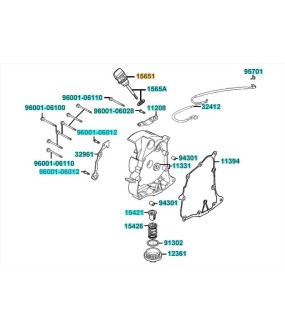 ΔΕΙΚΤΗΣ ΛΑΔΙΟΥ ΚΟΜΠΛΕ KYMCO