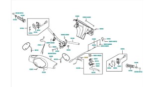 ΔΙΑΚΟΠΤΗΣ ΣΤΟΠ ΕΜΠΡ. ΦΡΕΝΟΥ KYMCO