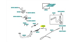 ΔΙΑΚΟΠΤΗΣ ΣΤΟΠ ΠΟΔΟΦΡΕΝΟΥ KYMCO MXU/MXer 125/150