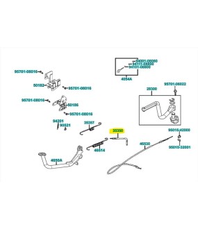 ΔΙΑΚΟΠΤΗΣ ΣΤΟΠ ΠΟΔΟΦΡΕΝΟΥ KYMCO MXU/MXer 125/150 ΗΛΕΚΤΡΙΚΑ