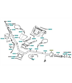 ΔΙΑΚΟΠΤΗΣ ΑΡΙΣΤΕΡΟΣ ΚΟΜΠΛΕ KYMCO MXU 250/300 ΗΛΕΚΤΡΙΚΑ