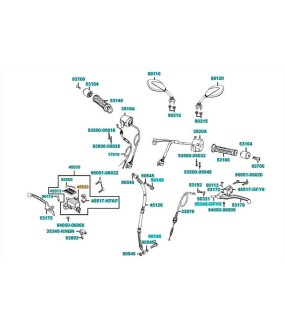 ΛΑΣΤΙΧΟ(ΤΣΙΜΟΥΧΑ) ΑΝΤΛΙΑΣ ΕΜΠΡΟΣ ΦΡΕΝΟΥ KYMCO QUANNON 125