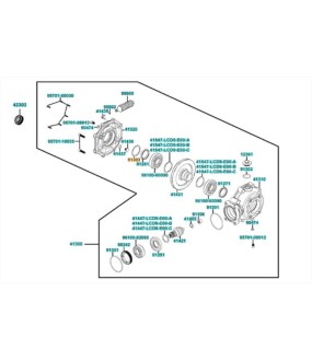 ΛΑΣΤΙΧΑΚΙ KYMCO MXU 300 ΑΝΤΑΛΛΑΚΤΙΚΑ