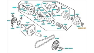 ΠΑΞΙΜΑΔΙ Μ12 KYMCO ΑΝΤΑΛΛΑΚΤΙΚΑ