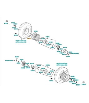 ΠΑΞΙΜΑΔΙ ΤΡΟΧΟΥ KYMCO MXU/MAXXER ΑΝΤΑΛΛΑΚΤΙΚΑ