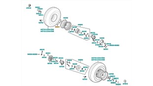 ΠΑΞΙΜΑΔΙ ΤΡΟΧΟΥ KYMCO MXU/MAXXER ΑΝΤΑΛΛΑΚΤΙΚΑ