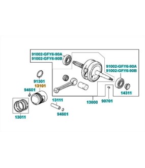 ΠΙΣΤΟΝΙ SΤD KYMCO SPIKE 125
