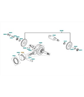 ΠΙΣΤΟΝΙ SΤD KYMCO MXER/MXU 150