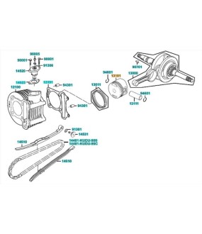 ΠΙΣΤΟΝΙ SΤD KYMCO PEOPLE/MOVIE 150 ΑΝΤΑΛΛΑΚΤΙΚΑ