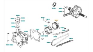 ΠΙΣΤΟΝΙ SΤD KYMCO PEOPLE/DOWNTOWN/K XCT