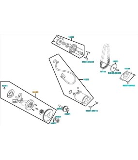ΠΛΑΚΑ ΜΙΖΑΣ ΕΞ/ΚΗ KYMCO
