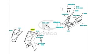 ΠΟΔΙΑ ΕΣΩΤΕΡΙΚΗ ΜΑΥΡΗ KYMCO AGILITY F 50/125