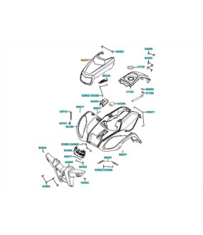 ΠΟΔΙΑ ΕΜΠΡΟΣΘΙΑ ΚΕΝΤΡΙΚΗ KYMCO MXU ΑΝΤΑΛΛΑΚΤΙΚΑ