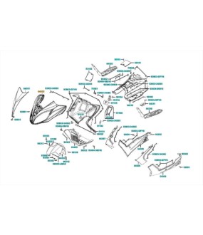 ΠΟΔΙΑ ΕΜΠΡΟΣΘΙΑ ΑΝΘΡΑΚΙ KYMCO XCITING 300/500R