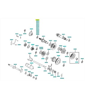 ΠΡΟΣΘΗΚΗ (ΡΟΔΕΛΑ) ΔΙΑΦΟΡΙΚΟΥ 0.6ΜΜ KYMCO MXU 300 ΑΝΤΑΛΛΑΚΤΙΚΑ