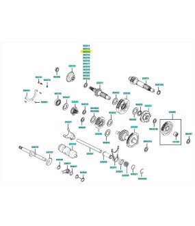 ΠΡΟΣΘΗΚΗ (ΡΟΔΕΛΑ) ΔΙΑΦΟΡΙΚΟΥ 0.7ΜΜ KYMCO MXU 300 ΑΝΤΑΛΛΑΚΤΙΚΑ