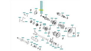 ΠΡΟΣΘΗΚΗ (ΡΟΔΕΛΑ) ΔΙΑΦΟΡΙΚΟΥ 1.0ΜΜ KYMCO MXU 300 ΑΝΤΑΛΛΑΚΤΙΚΑ