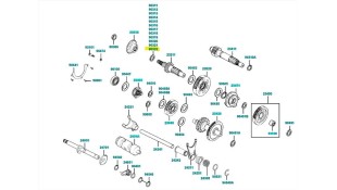 ΠΡΟΣΘΗΚΗ (ΡΟΔΕΛΑ) ΔΙΑΦΟΡΙΚΟΥ 1.15ΜΜ KYMCO MXU 300 ΑΝΤΑΛΛΑΚΤΙΚΑ