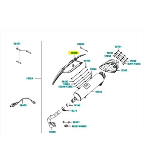 ΠΡΟΣΤ/ΚΟ ΕΞΑΤΜΙΣΗΣ KYMCO K XCT 300 ΑΝΤΑΛΛΑΚΤΙΚΑ