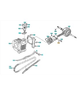 ΠΕΙΡΟΣ ΠΙΣΤΟΝΙOY KYMCO MOVIE/DINK/PEOPLE 125