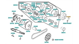 ΠΕΙΡΟΣ ΚΑΜΠΑΝΑΣ KYMCO MXU 300 ΑΝΤΑΛΛΑΚΤΙΚΑ