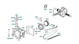 ΠΕΙΡΟΣ ΠΙΣΤΟΝΙΟΥ KYMCO PEOPLE/DOWNTOWN/K XCT