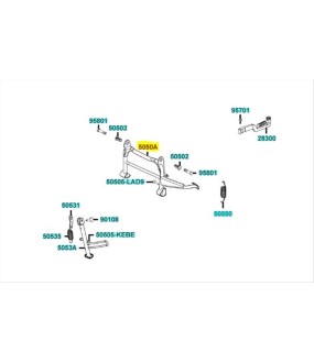 ΟΡΘΟΣΤΑΤΗΣ KYMCO AGILITY 125 F ΑΝΤΑΛΛΑΚΤΙΚΑ