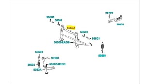 ΟΡΘΟΣΤΑΤΗΣ KYMCO AGILITY 125 F ΟΡΘΟΣΤΑΤΗΣ KYMCO AGILITY 125 F