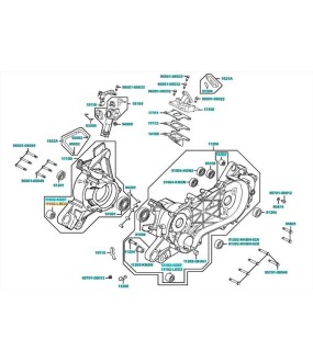 ΣΙΝΕΜΠΛΟΚ ΒΑΣΗΣ ΚΙΝΗΤΗΡΑ KYMCO MXER/MXU 50