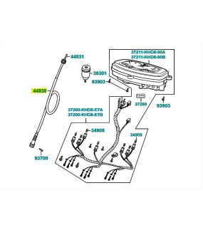 ΝΤΙΖΑ ΚΟΝΤΕΡ KYMCO B&W 125/150 ΑΝΤΑΛΛΑΚΤΙΚΑ