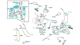 ΝΤΙΖΑ ΦΡΕΝΟΥ ΠΟΔΟΦΡΕΝΟΥ ΑΠΟ ΔΙΑΚΛ.ΣΕ ΕΜΠΡ.ΔΕΞ.ΤΡΟΧΟ KYMCO MXU 150