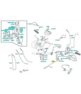 ΝΤΙΖΑ ΦΡΕΝΟΥ ΠΙΣΩ ΑΠΟ ΑΡ.ΜΑΝΕΤΑ ΣΕ ΚΑΤΑΝΕΜΗΤΗ KYMCO MXU 150