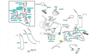 ΝΤΙΖΑ ΦΡΕΝΟΥ ΠΙΣΩ ΑΠΟ ΑΡ.ΜΑΝΕΤΑ ΣΕ ΚΑΤΑΝΕΜΗΤΗ KYMCO MXU 150