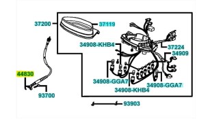 ΝΤΙΖΑ ΚΟΝΤΕΡ KYMCO VISA R 50/110 ΑΝΤΑΛΛΑΚΤΙΚΑ