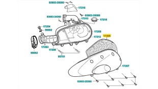 ΦΙΛΤΡΟ ΑΕΡΑ KYMCO SUPER 9 50 ΑΝΤΑΛΛΑΚΤΙΚΑ