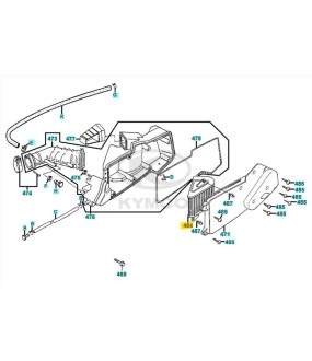 ΦΙΛΤΡΟ ΑΕΡΑ KYMCO MOVIE 125 ΑΝΤΑΛΛΑΚΤΙΚΑ