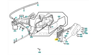 ΦΙΛΤΡΟ ΑΕΡΑ KYMCO MOVIE 125 ΑΝΤΑΛΛΑΚΤΙΚΑ