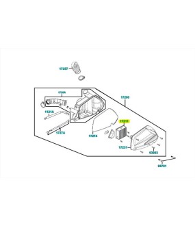 ΦΙΛΤΡΟ ΑΕΡΑ KYMCO DJ S 125 ΑΝΤΑΛΛΑΚΤΙΚΑ